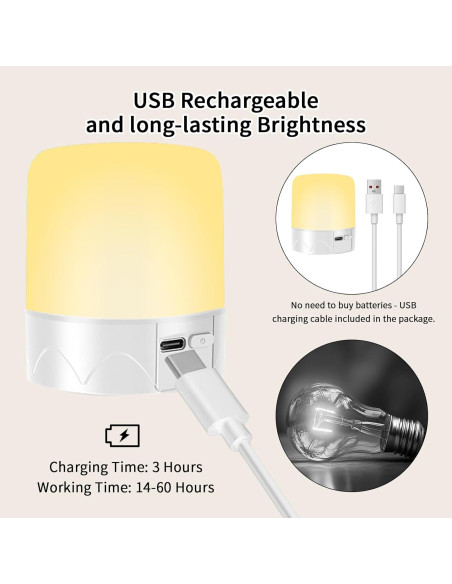 Bombilla Recargable E26 SijiMingyue 9W RGB con Control Remoto