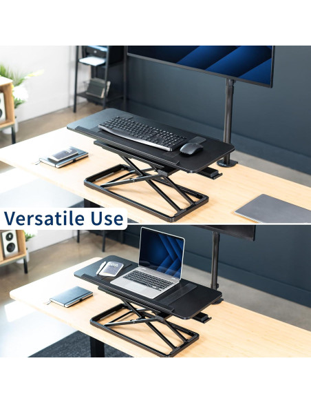 Elevador de Teclado Ergonómico VIVO TKR1 Ajustable 76 cm