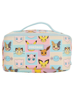 Bolsa Cosmética Pokemon Bioworld 23x11.4 cm Estampado Completo