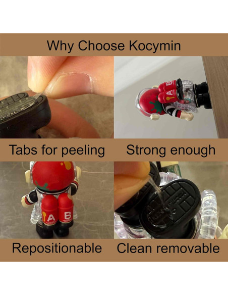 Masilla Adhesiva Doble Cara Kocymin 100 Puntos 0.79cm x 1.29cm