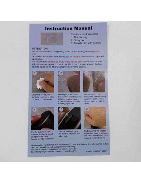 Masilla Adhesiva Doble Cara Kocymin 100 Puntos 0.79cm x 1.29cm