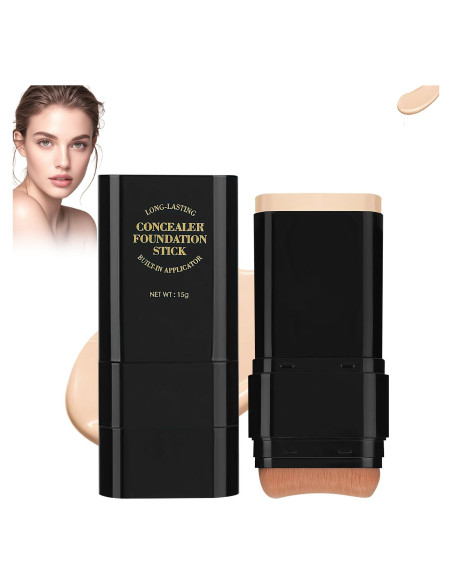 Corrector Hidratante Stick MeiAid 60g - Cobertura Completa HUESO