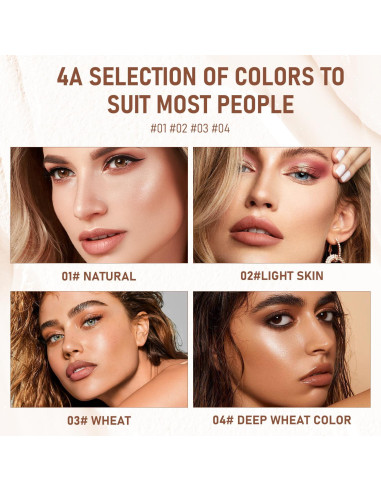 Corrector Hidratante Stick MeiAid 60g - Cobertura Completa HUESO