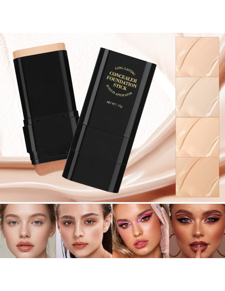 Corrector Hidratante Stick MeiAid 60g - Cobertura Completa HUESO