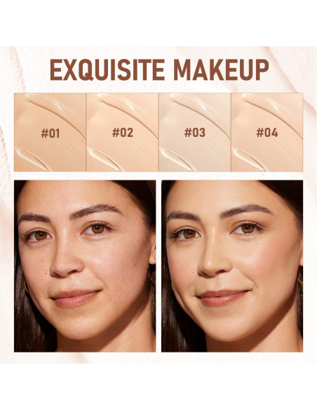 Corrector Hidratante Stick MeiAid 60g - Cobertura Completa HUESO