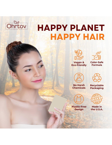 Jabón de Champú Natural Ohrtov - Aceite de Batana 141.75 g