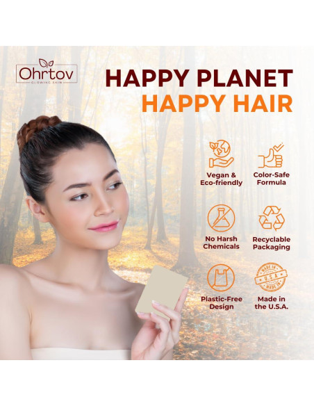 Jabón de Champú Natural Ohrtov - Aceite de Batana 141.75 g