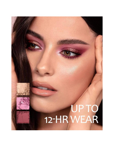 Paleta de Sombra de Ojos Verde MAKI YIKA 10 Tonos Alta Pigmentación