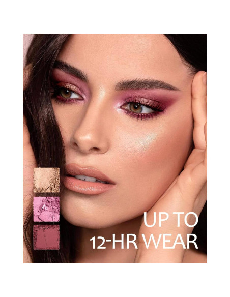 Paleta de Sombra de Ojos Verde MAKI YIKA 10 Tonos Alta Pigmentación