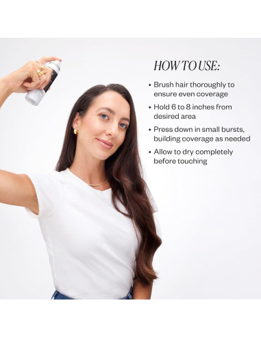 Spray Corrector de Raíces IGK Hair 56.7 ml - Castaño