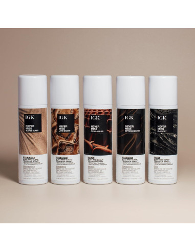 Spray Corrector de Raíces IGK Hair 56.7 ml - Castaño