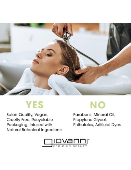 Suero Antifrizz GIOVANNI Eco Chic 77 g - Brillo y Suavidad