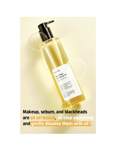 Freemay Aceite Limpiador Profundo 330ml - Maquillaje Resistente