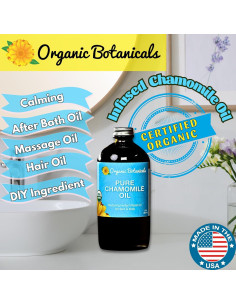 Aceite de Manzanilla Orgánico Puro Organic Botanicals 59 ml 2