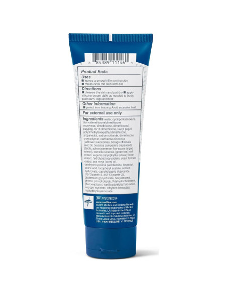 Crema de Silicona Medline Remedy 113.4 g Aroma Vainilla