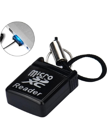 Adaptador Lector de Tarjeta Cotchear USB 2.0 Micro SD/SDXC