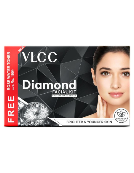 Kit Facial Profesional VLCC con Bhasma de Diamante 180g
