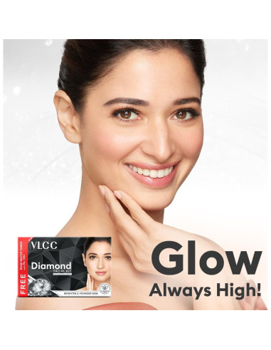 Kit Facial Profesional VLCC con Bhasma de Diamante 180g