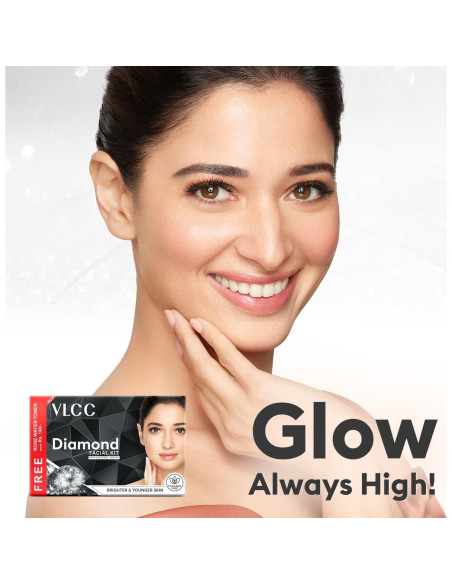 Kit Facial Profesional VLCC con Bhasma de Diamante 180g