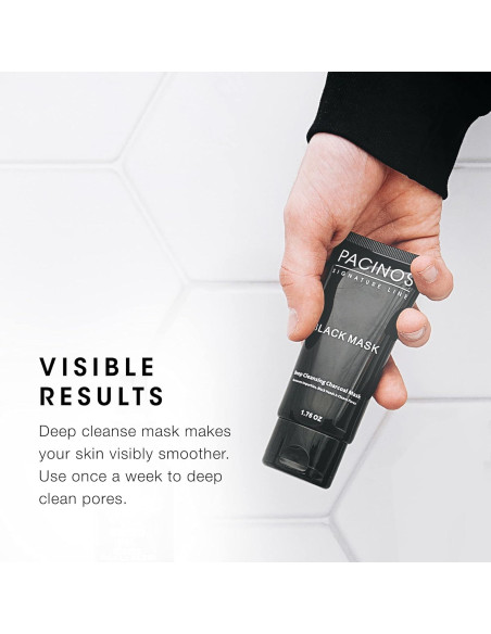 Mascarilla Negra Purificante Pacinos 50 g - Carbón Activado