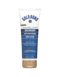 Loción Hidratante Profunda Gold Bond Noche 226.8 g con Ácido Hialurónico 2