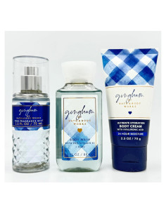 Conjunto de Baño y Cuerpo Gingham Bath & Body Works 3 Piezas