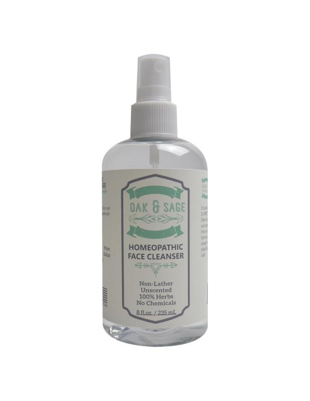Limpiador Facial Homeopático OAK & SAGE 226g Sin Fragancia