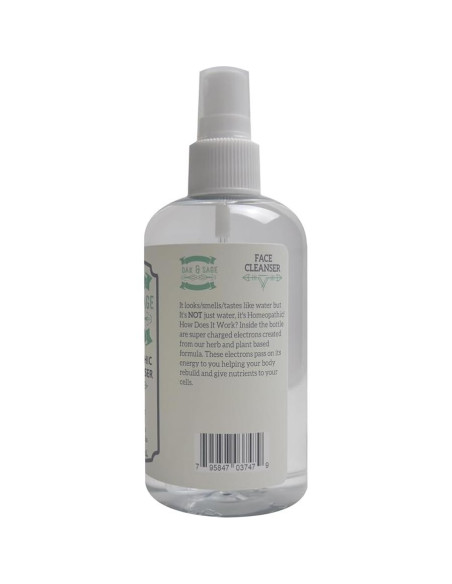 Limpiador Facial Homeopático OAK & SAGE 226g Sin Fragancia