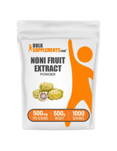 Polvo de Extracto de Fruta Noni BulkSupplements 500g - Suplemento Natural