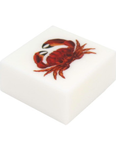 Jabón de Glicerina Dama Ecléctica Cangrejo Vintage 113g 2