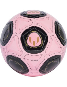 Balón de Fútbol Mini adidas Messi Rosa/Negro/Oro 2
