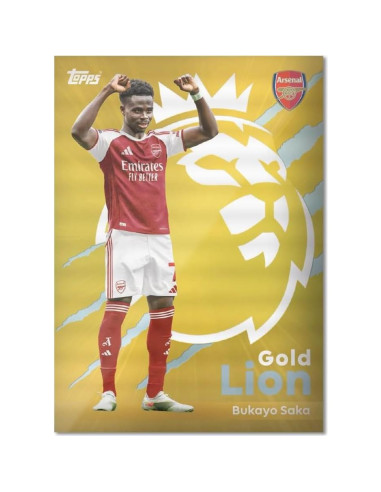 Paquete de 5 Tarjetas de Fútbol Premier League Topps 2026