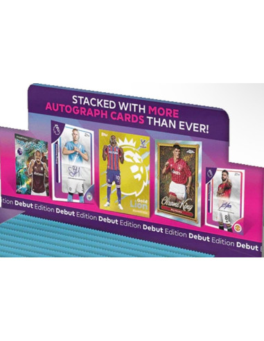 Paquete de 5 Tarjetas de Fútbol Premier League Topps 2026