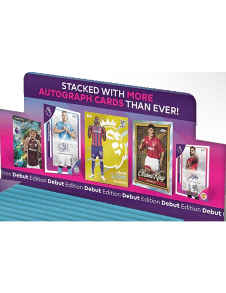Paquete de 5 Tarjetas de Fútbol Premier League Topps 2026