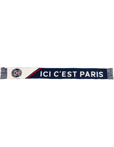 Bufanda Reversible PSG Icon Sports - Unisex, 20.5x17.6 cm