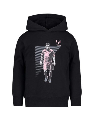 Sudadera con Capucha para Niños Messi - Forro Polar, Talla 6