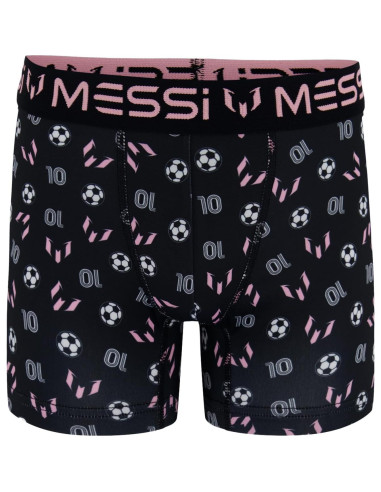 Calzoncillos elásticos Messi para niños - 4 unidades - Rosa