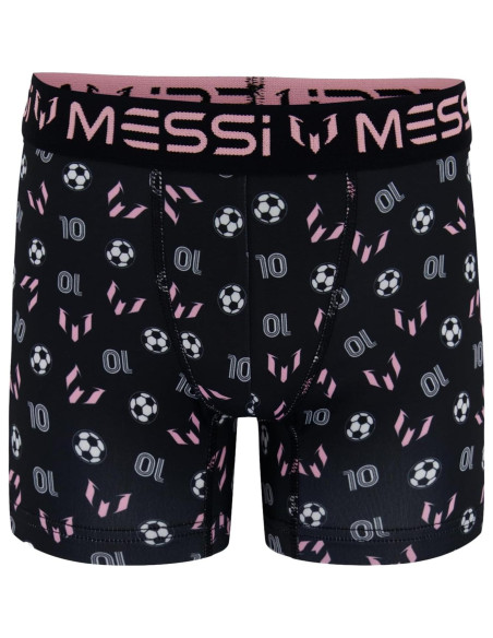 Calzoncillos elásticos Messi para niños - 4 unidades - Rosa