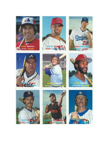 Conjunto Completo 300 Tarjetas Topps Archives 2015 Béisbol Mint