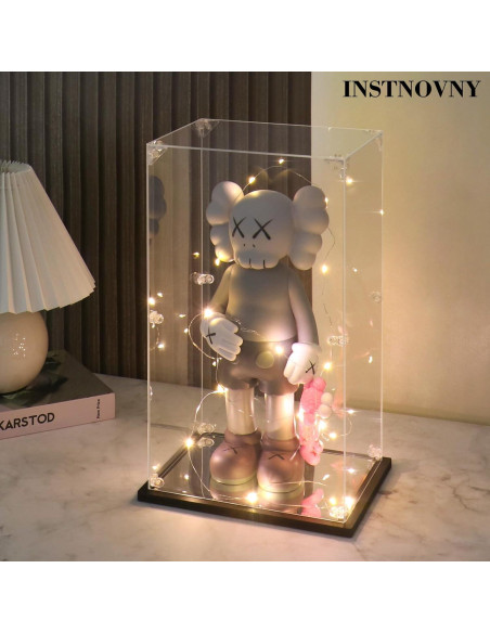 Caja de Exhibición Acrílica Instnovny 24.9x20.1x35.1 cm Negra