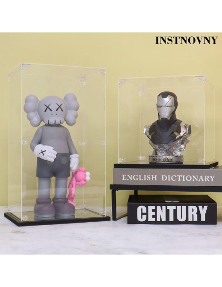 Caja de Exhibición Acrílica Instnovny 24.9x20.1x35.1 cm Negra