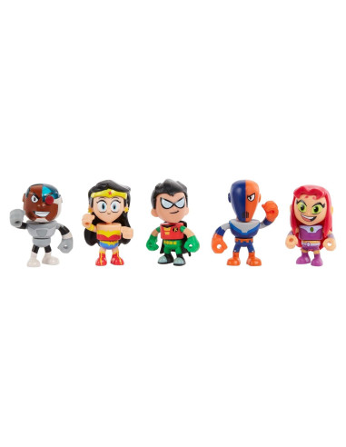 Figuras Mini Teen Titans Go! Películas 5-Pack Mattel