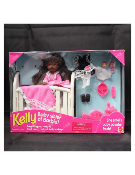 Muñeca Kelly AA Nueva Hermana de Barbie Mattel 1994 11.43 cm