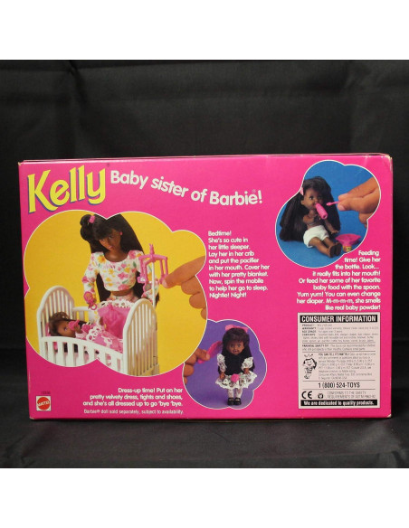 Muñeca Kelly AA Nueva Hermana de Barbie Mattel 1994 11.43 cm