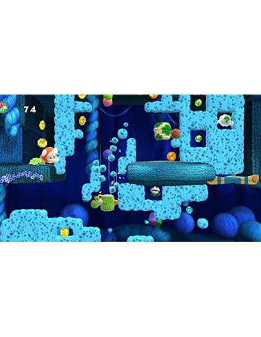 Videojuego Yoshi Mundo de Lana Nintendo Wii U 2015