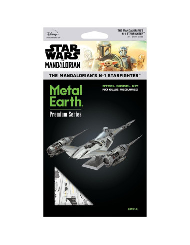 Kit de Modelo 3D Metal Earth Star Wars N-1 Starfighter