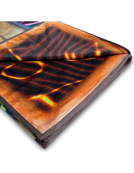 Manta de Forro de Franela Yu-Gi-Oh! Mago Oscuro 114x152 cm
