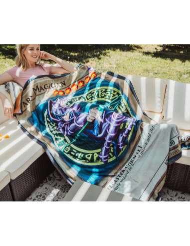 Manta de Forro de Franela Yu-Gi-Oh! Mago Oscuro 114x152 cm