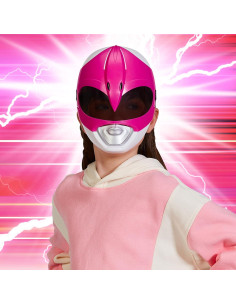 Máscara de Juego Power Rangers Rosa Playmates Toys 20x7.6cm 2