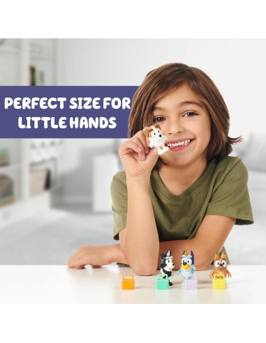 Figuras de Escuela Bluey - Paquete de 4 Amigos 6.35-7.62 cm